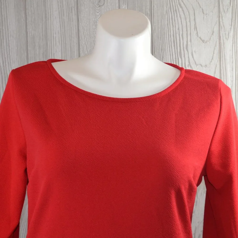 NWT Ella Samani Stretch Red Dress Designer PLUS SIZE 2X 3X - Picture 5 of 13